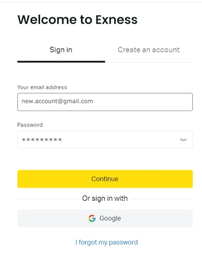 Open a Demo Account